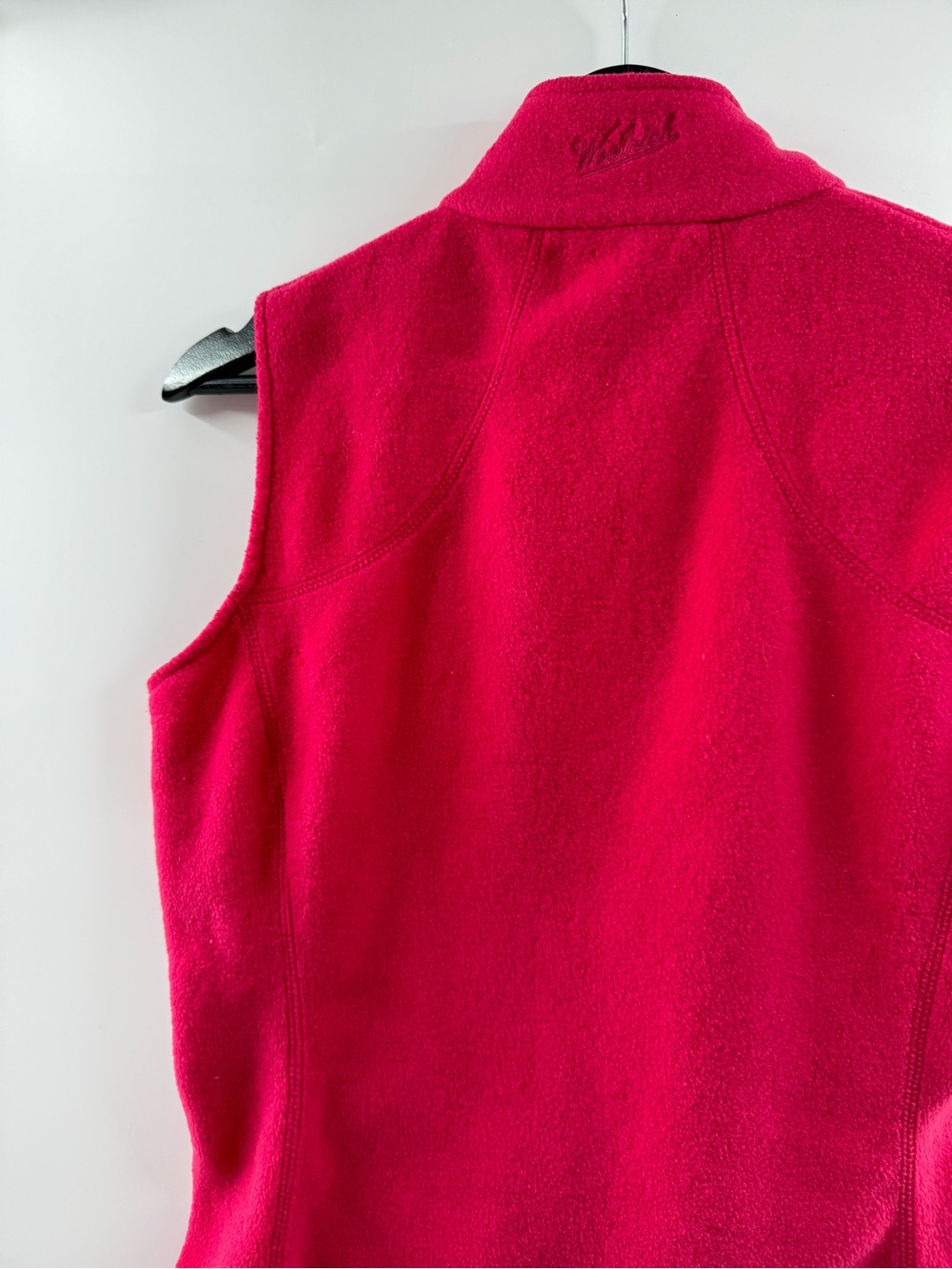 Woolrich Hot Pink Fleece Vest Women's Small - Picture 7 of 8
